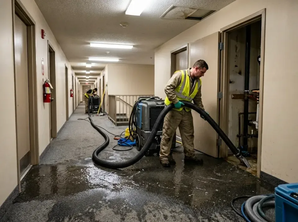 multi-unit-apartment-hallway-f-005 — frequently asked questions, Emergency Burst Pipe Water Extraction & Removal in Pennsbur…